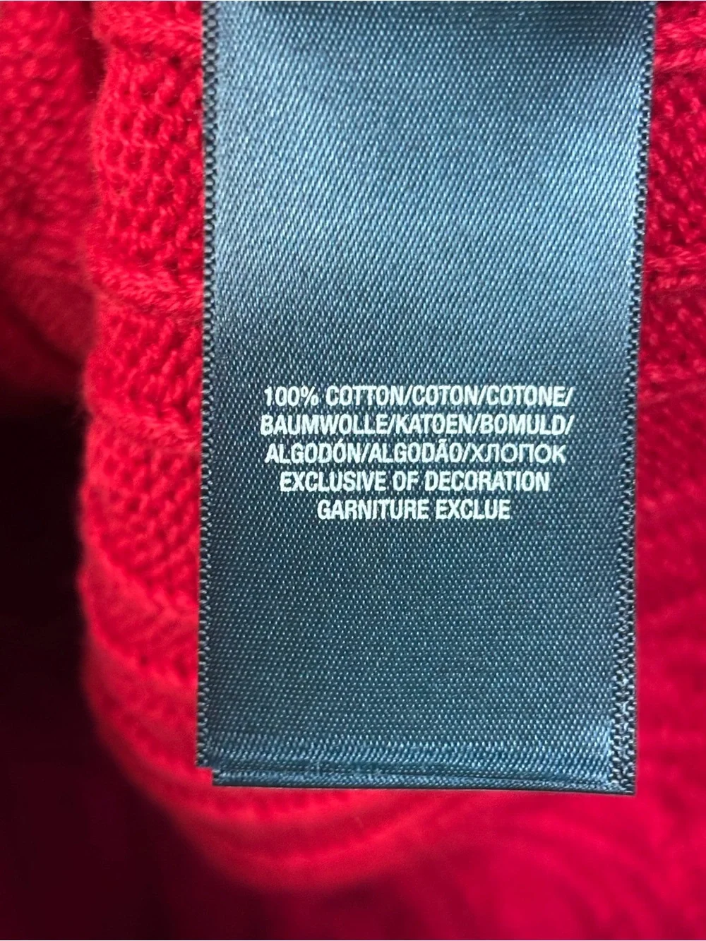 NWT Polo Ralph Lauren Cable Knit V-Neck Sweater Vest Kids XL Red